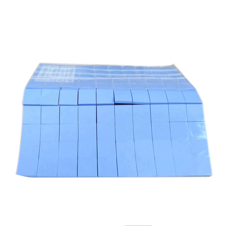 Customized Cutting Shape Thermally Conductivie Silicone Rubber Pad