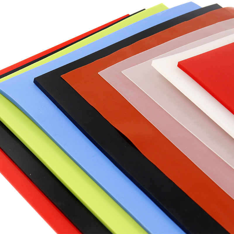 2mm Soft Solid Silicone Rubber Sheet Commercial